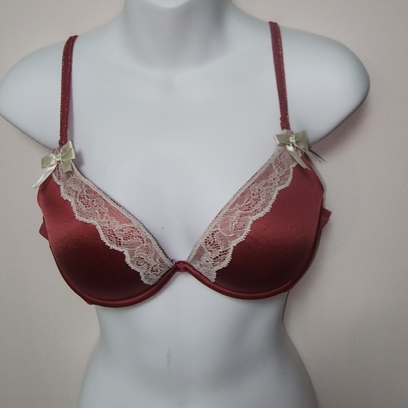 Aerie Rose Color Underwire Push Up Bra 36B - Picture 5 of 10